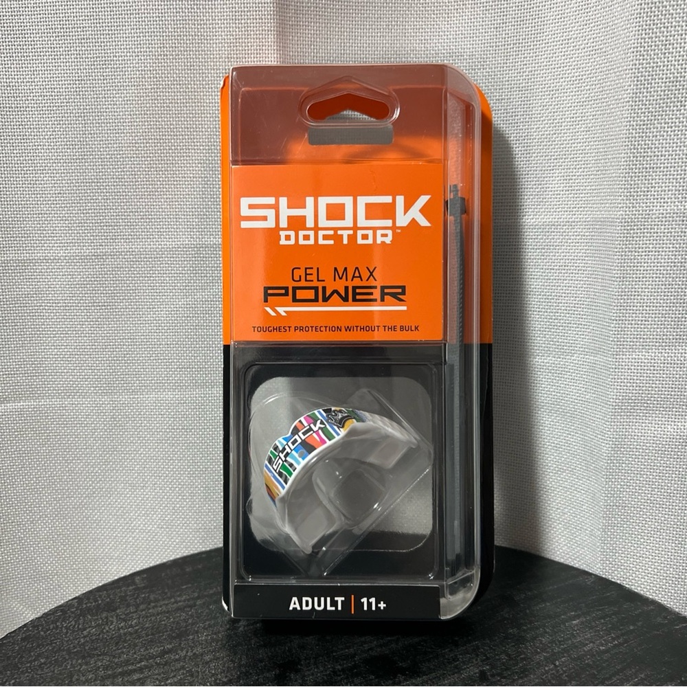 Shock Doctor Gel Max Power MouthGuard, Adult 11+